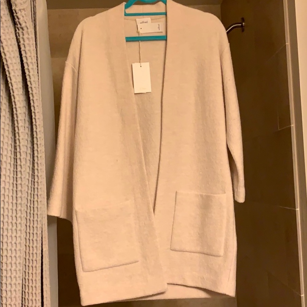 Wilfred Brullon Sweater in Heather Bone XS NWT